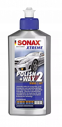 Поліроль-антицарапін з воском #2 250 мл Sonax Xtreme Polish + Wax 2 Hybrid NPT