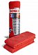 Набір мікрофібр для кузова червоний 2 шт 40х40 см SONAX Microfibre Cloths Outside