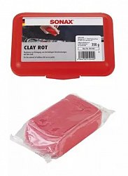 Червона абразивна глина для очищення лакофарбових поверхонь SONAX Clay Rot