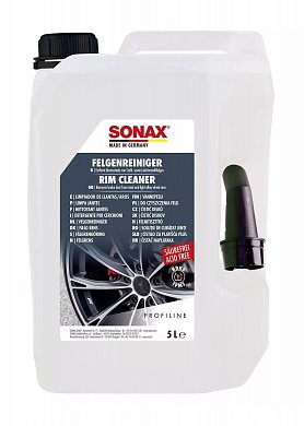 Средства для колесных дисков Безкислотний очищувач дисків з індикатором 5 л SONAX PROFILINE Felgenreiniger saurefrei, фото 1, цена