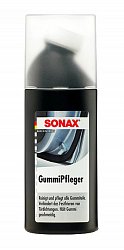 Для наружного пластика и резины Засіб для догляду за гумовими ущільнювачами 100 мл SONAX Gummipfleger, фото