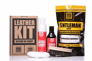 Средства для кожи в салоне Набір для догляду за шкірою у салоні Good Stuff Leather Kit, фото 1, цена