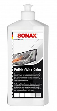 Полироли/антицарапины Віск-антицарапін білий 250 мл SONAX ColorWax, фото 1, цена