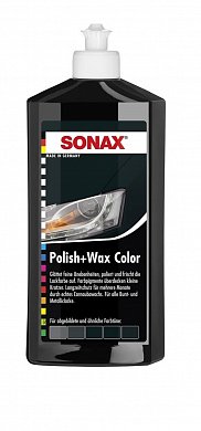 Воск-антицарапин чёрный 500 мл SONAX ColorWax Schwarz, фото 2, цена