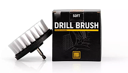 Щітка з м'якою щетиною під шуруповерт для хімчистки Work Stuf Drill Brush Medium