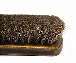 MaxShine Horsehair Cleaning Brush Long Щётка из конского ворса для очистки кожи фото 2