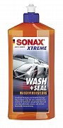 Гидрофобный шампунь-консервант 500 мл SONAX XTREME Wash + Seal