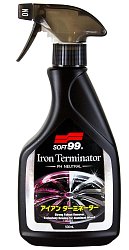 Средства для колесных дисков Soft99 Iron Terminator очиститель колёсных дисков с индикатором цвета, фото