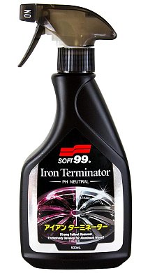 Средства для колесных дисков Soft99 Iron Terminator очиститель колёсных дисков с индикатором цвета, фото 1, цена