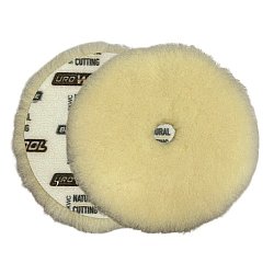 Меховый полировальный круг Uro-Wool из шерсти ламы для агрессивной полировки
