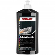 Защита Воск-антицарапин чёрный 500 мл SONAX ColorWax Schwarz, фото