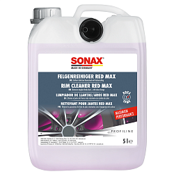 Профессиональный очиститель дисков 5 л SONAX PROFILINE Felgen Reiniger Red Max