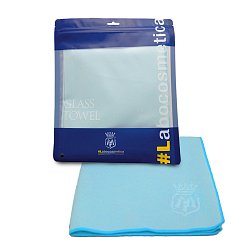 Полотенце с микроволокном для эффективной очистки стекол Labocosmetica Glass Towel	60x40 см