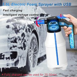 Аккумуляторный пеногенератор SGCB Electric Foam Sprayer Для нанесения пенообразующих средств фото 2
