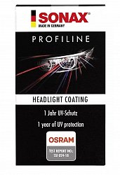Керамическое защитное покрытие для пластиковых фар SONAX PROFILINE Headlight Coating UV-filter
