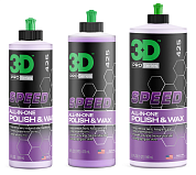 3D HD Speed паста с герметиком для удаления легких и средних царапин
