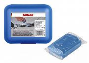 Синяя глина для очистки лакокрасочных поверхностей и стекла 112 г SONAX Clay