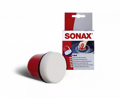 Полировальные круги Аппликатор с губкой для нанесение полиролей и восков SONAX P-Ball, фото 1, цена