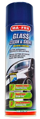 Очистители стекол Аэрозольный очиститель стекол Ma-Fra Glass Clean & Shine, фото 1, цена