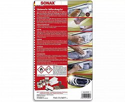 Набор для полировки пластиковых фар 75 мл SONAX Headlight Restoration Kit фото 2