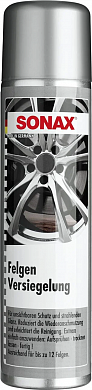 Средства для колесных дисков Защитное покрытие стальных хромированных и легкосплавных дисков 400 мл SONAX Wheel Rim Coating , фото 1, цена