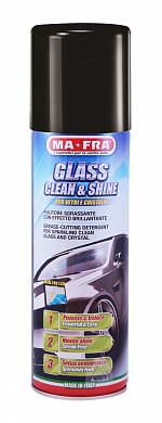 Очистители стекол Аэрозольный очиститель стекол Ma-Fra Glass Clean & Shine, фото 1, цена