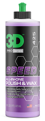 3D HD Speed паста с герметиком для удаления легких и средних царапин, фото 2, цена