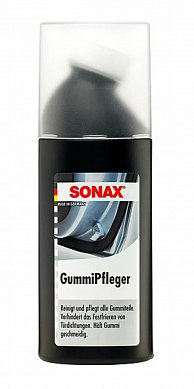 Для наружного пластика и резины Средство по уходу за резиновыми уплотнителями 100 мл SONAX Gummipfleger, фото 1, цена