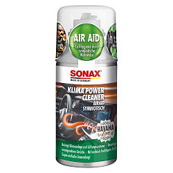 Очиститель кондиционера антибактериальный 100 мл SONAX Klima Power Cleaner Air Aid - Havana Love
