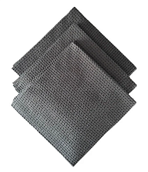 Мікрофібра вафельна для очищення скла та дзеркал Royal Pads Glass Fiber40 х 40 см фото 2