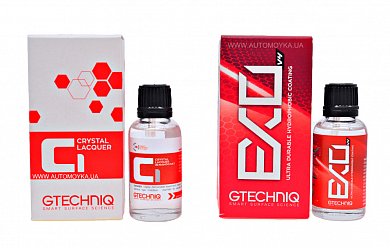 Gtechniq C1 and EXO комплект защитных покрытий, фото 1, цена