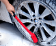 Мочалки, скребки, щётки для экстерьера Щётка MaxShine Soft Grip Tire & Wheel Cleaning Brush Long Для чистки резины, колёсных дисков и арок, фото 2, цена