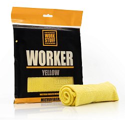Work Stuff Worker многофункциональная микрофибра 40х40 см, 320 г/м2 желтый