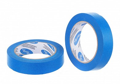 Малярная лента, скотчи Маскировочный скотч голубой 25 мм/50 м, фото 1, цена