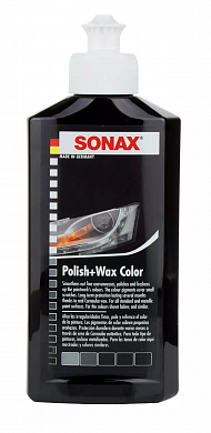 Воск-антицарапин чёрный 500 мл SONAX ColorWax Schwarz, фото 1, цена