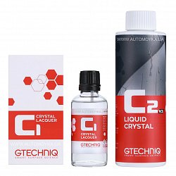 Нанокерамика/Жидкое стекло Gtechniq C1 and C2 - базовый комплект защитных покрытий, фото