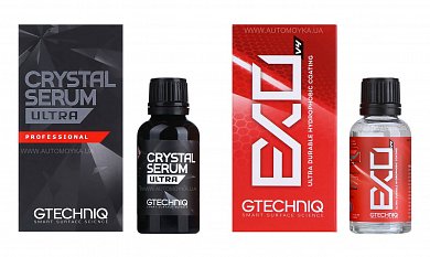 Комбинация защитных покрытий ультра класса Gtechniq Ultra + EXO, фото 1, цена