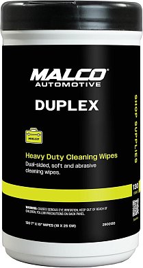 Очистители двигателя Чистящие двусторонние салфетки с пропиткой Malco Duplex 130 шт, фото 1, цена