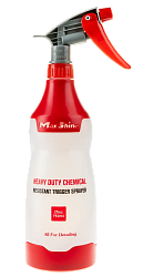Опрыскиватель MaxShine Heavy Duty Chemical Resistant Trigger Sprayer Red для работы с щелочными и кислотными средствами