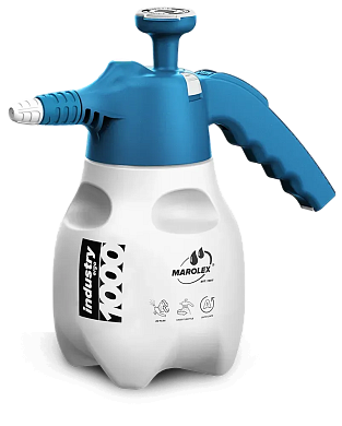 Распылители, триггеры, пенники Marolex Industry Ergo Alka 1000 помповый распылитель для щелочей объёмом 1 л, фото 1, цена