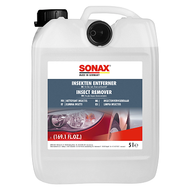 Очистители кузова и хрома Очищувач залишків комах 5 л SONAX Insect Remover, фото 1, цена