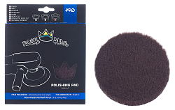 Круг из синтетической шерсти для роторных полировальных машин 160 мм