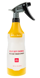 Опрыскиватель MaxShine Heavy Duty Chemical Resistant Trigger Sprayer Red для работы с щелочными и кислотными средствами