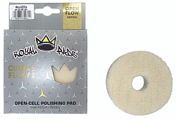 Гибридный меховый полировальный круг ⌀80 мм для абразивной полировки Royal Pads WoolZilla