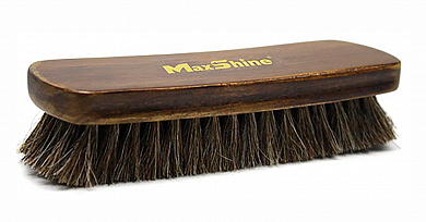 Щетки, аппликаторы, кисти для интерьера MaxShine Horsehair Cleaning Brush Long Щётка из конского ворса для очистки кожи, фото 1, цена
