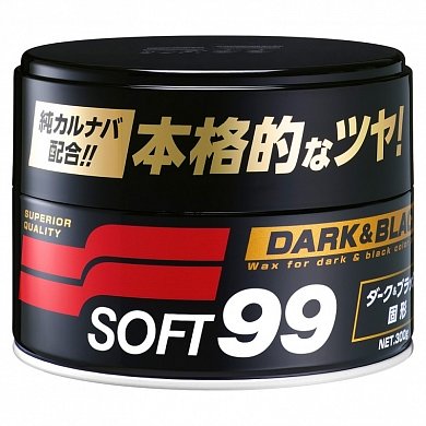Твердые воски Soft99 Soft Wax Dark&Black твёрдый воск, фото 1, цена