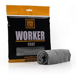 Work Stuff Worker многофункциональная микрофибра 40х40 см, 320 г/м2 серый