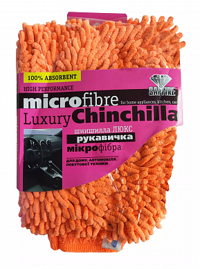 Мочалки, скребки, щётки для экстерьера Рукавичка-шиншила з мікрофібри Sapfire Luxury Chinchilla, фото 1, цена