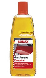 Шампунь для миття автомобіля з блиском 1л SONAX Glanzshampoo Konzentrat