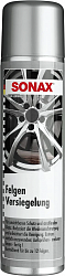 Средства для колесных дисков Захисне покриття сталевих хромованих та легкосплавних дисків 400 мл SONAX Wheel Rim Coating, фото